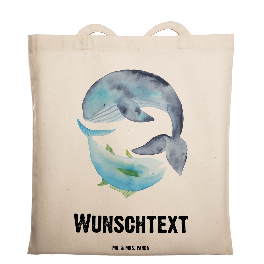 Personalisierte Tragetasche Walfisch & Thunfisch Personalisierte Beuteltasche, Personalisierter Beutel, Personalisierte Einkaufstasche, Personalisierter Jutebeutel, Personalisierter Stoffbeutel, Tragetasche mit Namen, Einkaufstasche mit Namen, Stoffbeutel mit Namen, Personalisierte Tasche, Personalisierte Jutetasche, Personalisierte Kindergartentasche, Tiermotive, Gute Laune, lustige Sprüche, Tiere, Wal, Wahl, Tunfisch, Wortwitz lustig, Spruch lustig, Flachwitz, Witz, Spruch des Tages, Flachwitz Geschenk