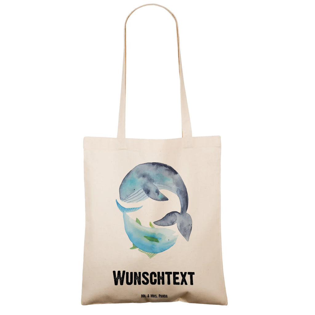 Personalisierte Tragetasche Walfisch & Thunfisch Personalisierte Beuteltasche, Personalisierter Beutel, Personalisierte Einkaufstasche, Personalisierter Jutebeutel, Personalisierter Stoffbeutel, Tragetasche mit Namen, Einkaufstasche mit Namen, Stoffbeutel mit Namen, Personalisierte Tasche, Personalisierte Jutetasche, Personalisierte Kindergartentasche, Tiermotive, Gute Laune, lustige Sprüche, Tiere, Wal, Wahl, Tunfisch, Wortwitz lustig, Spruch lustig, Flachwitz, Witz, Spruch des Tages, Flachwitz Geschenk