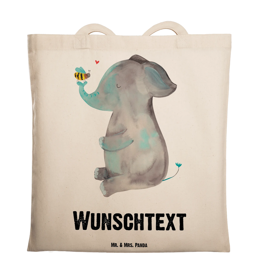 Personalisierte Tragetasche Elefant & Biene Personalisierte Beuteltasche, Personalisierter Beutel, Personalisierte Einkaufstasche, Personalisierter Jutebeutel, Personalisierter Stoffbeutel, Tragetasche mit Namen, Einkaufstasche mit Namen, Stoffbeutel mit Namen, Personalisierte Tasche, Personalisierte Jutetasche, Personalisierte Kindergartentasche, Tiermotive, Gute Laune, lustige Sprüche, Tiere, Elefant, Biene, Liebe, Liebesbeweis, Jahrestag, Liebesgeschenk, Heiratsantrag, Hochzeitsgeschenk, Liebesspruch