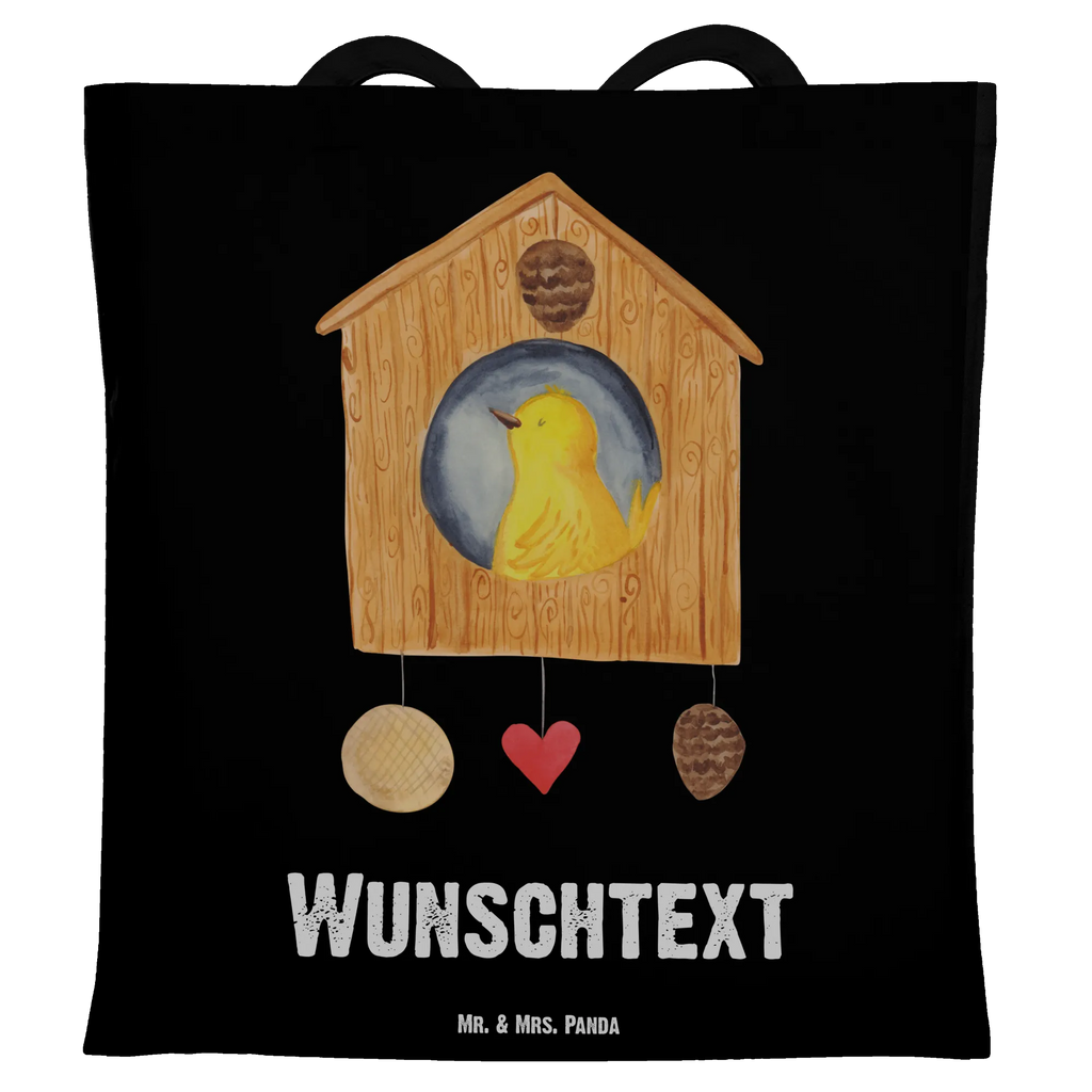 Personalisierte Tragetasche Vogelhaus Personalisierte Beuteltasche, Personalisierter Beutel, Personalisierte Einkaufstasche, Personalisierter Jutebeutel, Personalisierter Stoffbeutel, Tragetasche mit Namen, Einkaufstasche mit Namen, Stoffbeutel mit Namen, Personalisierte Tasche, Personalisierte Jutetasche, Personalisierte Kindergartentasche, Tiermotive, Gute Laune, lustige Sprüche, Tiere, Vogel, Vögel, Vogelhaus, Vogelhäuschen, Home sweet home, Zuhause, Nest, Eigenheim, Familie, Wohnung, Haus, unser Haus, Lieblingsort, Castle