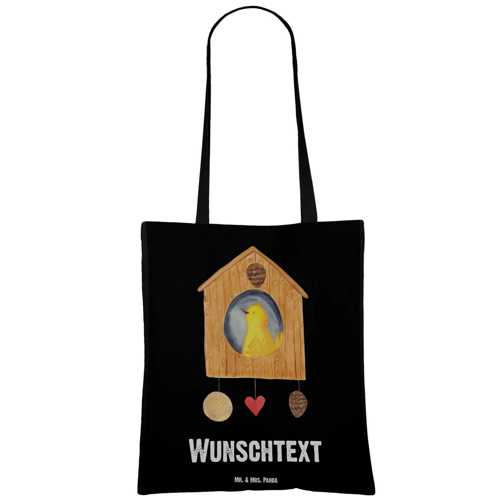 Personalisierte Tragetasche Vogelhaus Personalisierte Beuteltasche, Personalisierter Beutel, Personalisierte Einkaufstasche, Personalisierter Jutebeutel, Personalisierter Stoffbeutel, Tragetasche mit Namen, Einkaufstasche mit Namen, Stoffbeutel mit Namen, Personalisierte Tasche, Personalisierte Jutetasche, Personalisierte Kindergartentasche, Tiermotive, Gute Laune, lustige Sprüche, Tiere, Vogel, Vögel, Vogelhaus, Vogelhäuschen, Home sweet home, Zuhause, Nest, Eigenheim, Familie, Wohnung, Haus, unser Haus, Lieblingsort, Castle