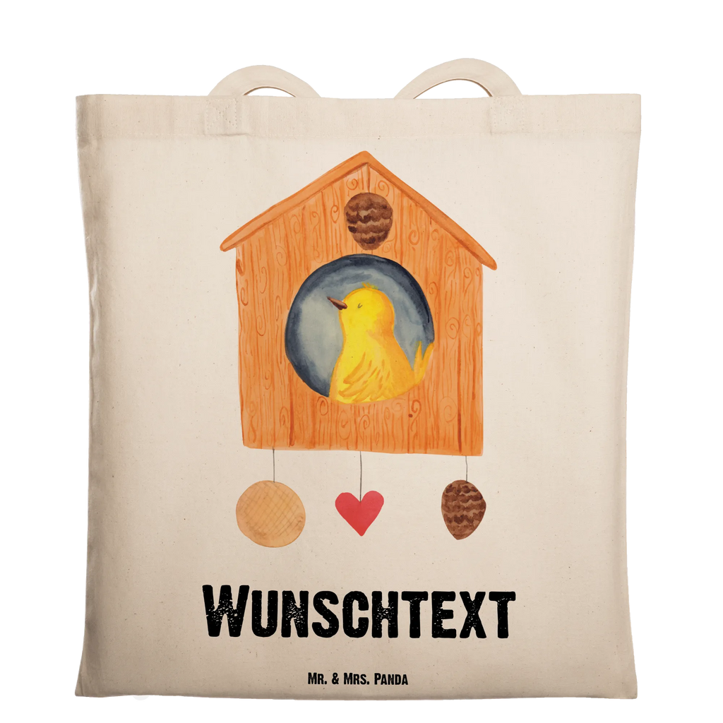 Personalisierte Tragetasche Vogelhaus sweet Home Personalisierte Beuteltasche, Personalisierter Beutel, Personalisierte Einkaufstasche, Personalisierter Jutebeutel, Personalisierter Stoffbeutel, Tragetasche mit Namen, Einkaufstasche mit Namen, Stoffbeutel mit Namen, Personalisierte Tasche, Personalisierte Jutetasche, Personalisierte Kindergartentasche, Tiermotive, Gute Laune, lustige Sprüche, Tiere, Vogelhaus, Vogel, Home sweet Home, Einzug, Umzug, Geschenk, Einzugsgeschenk, Hausbau, Haus