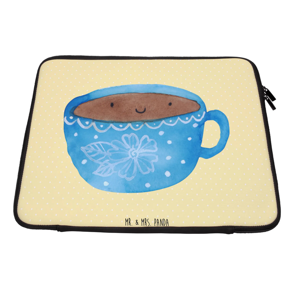 Notebook Tasche Kaffee Tasse Notebook Tasche, Laptop, Computertasche, Tasche, Notebook-Tasche, Notebook-Reisehülle, Notebook Schutz, Tiermotive, Gute Laune, lustige Sprüche, Tiere, Kaffee, Tasse, Liebe, Geschmack, Genuss, Glücklich