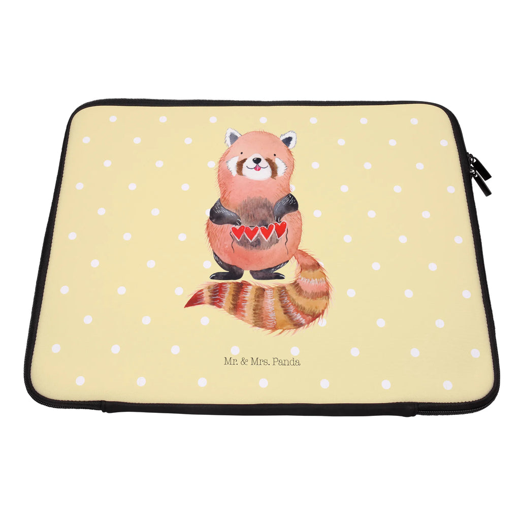 Notebook Tasche Roter Panda Notebook Tasche, Laptop, Computertasche, Tasche, Notebook-Tasche, Notebook-Reisehülle, Notebook Schutz, Tiermotive, Gute Laune, lustige Sprüche, Tiere, Panda, Liebe, Rot, Herz, Liebling, Lieblingsmensch