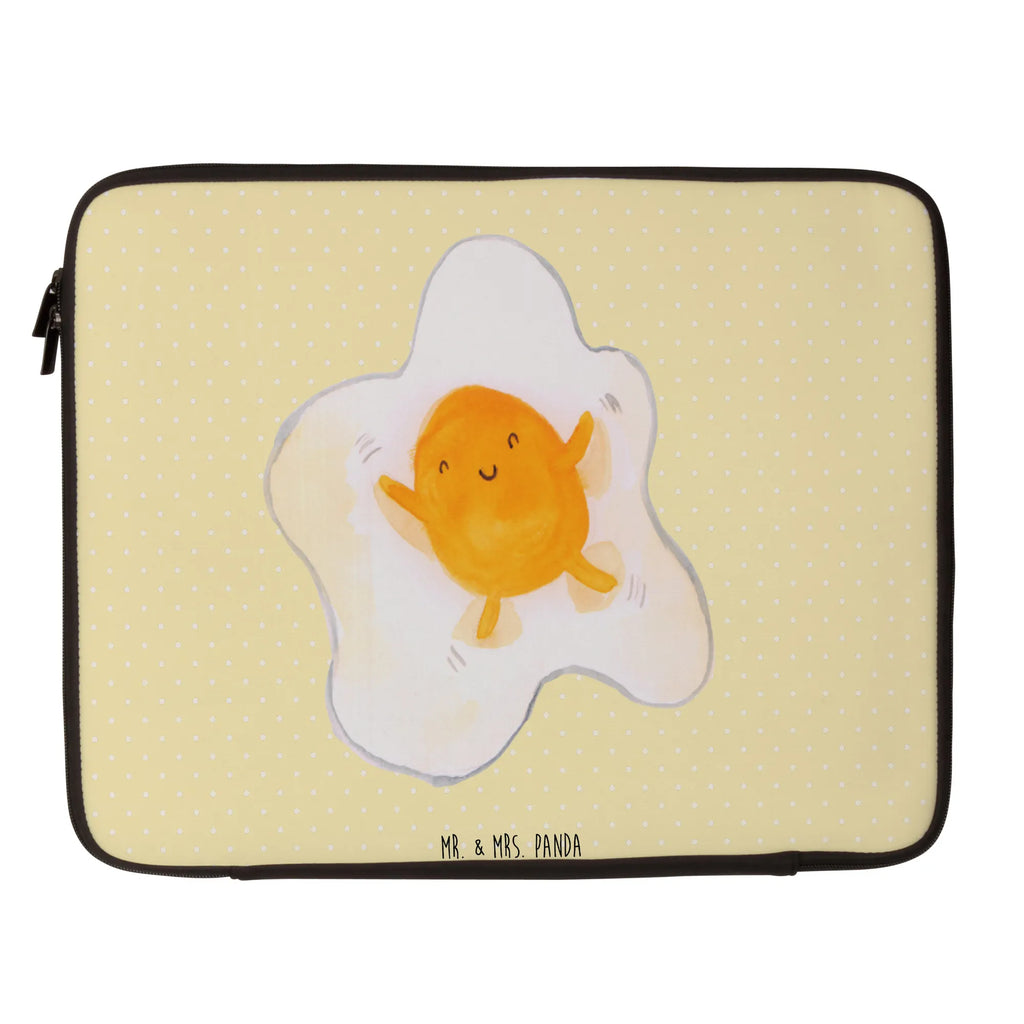 Notebook Tasche Spiegelei Ei Notebook Tasche, Laptop, Computertasche, Tasche, Notebook-Tasche, Notebook-Reisehülle, Notebook Schutz, Tiermotive, Gute Laune, lustige Sprüche, Tiere, Ei, Spiegelei, Schön, Tag, Glücklich, Liebe