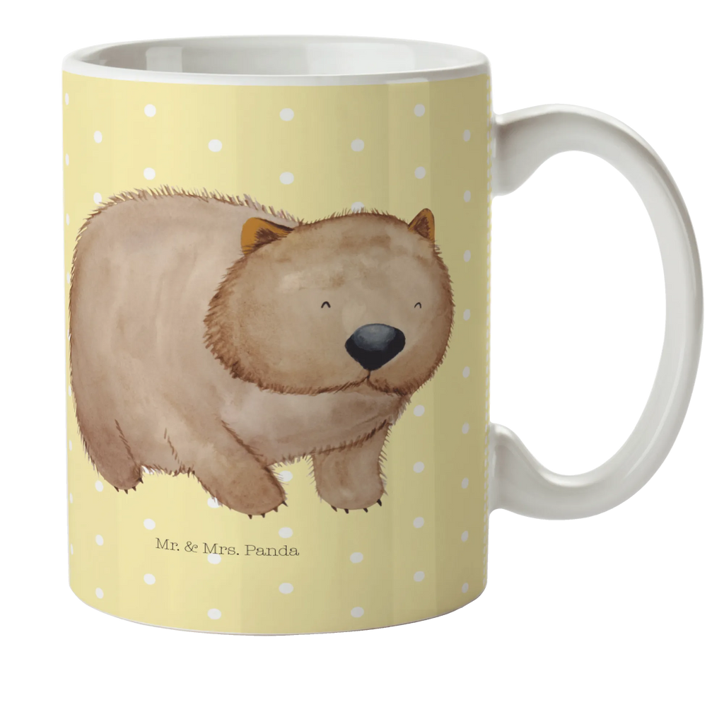 Kindertasse Wombat Kindertasse, Kinder Tasse, Kunststoff Tasse, Kindergarten Tasse, Trinkbecher, Camping Becher, Kaffeetasse, Kunststoffbecher, Kindergartenbecher, Outdoorgeschirr, Kunststoffgeschirr, Reisebecher, Reisetasse, Kinderbecher, Bruchfeste Tasse, Bruchsichere Tasse, Plastik Tasse, Plastiktasse, Tiermotive, Gute Laune, lustige Sprüche, Tiere, Wombat, Das Leben ist schön, Motivation, Spruch, Australien