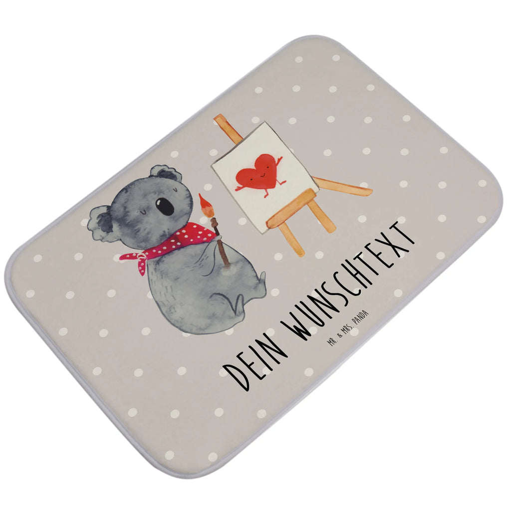 Personalisierter Badvorleger Koala Künstler Personalisierte Badematte, Personalisierter Badteppich, Personalisierter Duschvorleger, Personalisierter Badezimmerteppich, Personalisierter Badezimmermatte, Personalisierter Badvorleger, Personalisierter Duschmatte, Personalisierter Duschteppich, Badematte mit Namen, Badteppich mit Namen, Duschvorleger mit Namen, Badezimmerteppich mit Namen, Badezimmermatte mit Namen, Badvorleger mit Namen, Duschmatte mit Namen, Duschteppich mit Namen, Wunschtext, Badvorleger selbst bedrucken, Wunschname, Personalisieren, Koala, Koalabär, Liebe, Liebensbeweis, Liebesgeschenk, Gefühle, Künstler, zeichnen