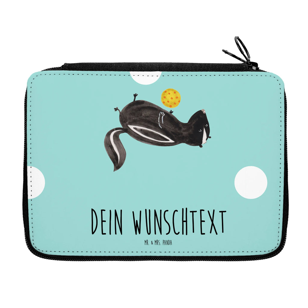 Personalisierte Federmappe Stinktier Ball Personalisierte Federmappe, Personalisierte Stiftetasche, PersonalisierteS Stifte Etui, Schule, Einschulung, Geschenk, Kind, Schüler, Schülerin, Personalisierte Stifterolle, PersonalisierteS Federmäppchen, Motiv, Grundschule, Federmäppchen bedruckt, Büro Stifte Etui, Bestückte Federmappe, Kinder Federmappe, Federmappe Einschulung, Federmappe mit Namen, Stiftemappe mit Namen, Stifterolle mit Namen, Federmäppchen mit Namen, Stinktier, Skunk, Wildtier, Raubtier, Stinker, Stinki, verspielt, Weisheit