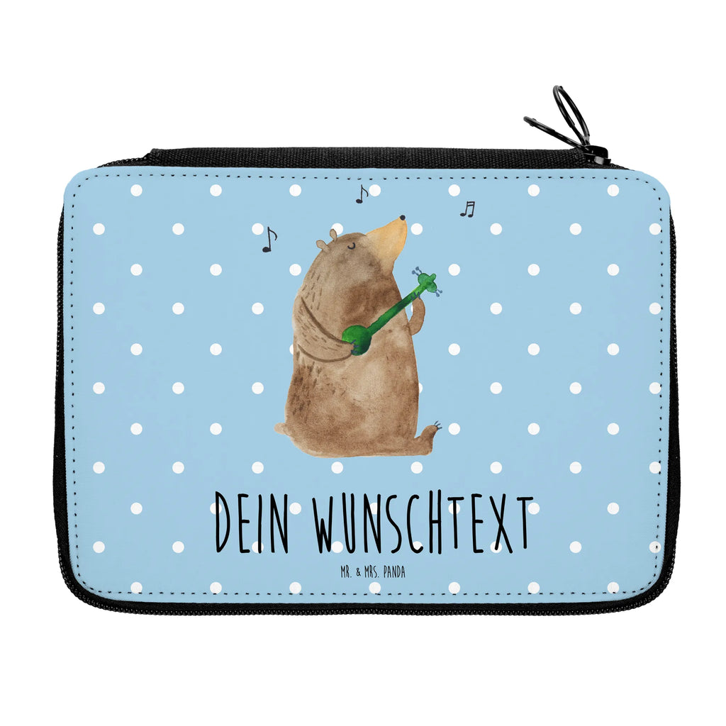 Personalisierte Federmappe Bär Gitarre Personalisierte Federmappe, Personalisierte Stiftetasche, PersonalisierteS Stifte Etui, Schule, Einschulung, Geschenk, Kind, Schüler, Schülerin, Personalisierte Stifterolle, PersonalisierteS Federmäppchen, Motiv, Grundschule, Federmäppchen bedruckt, Büro Stifte Etui, Bestückte Federmappe, Kinder Federmappe, Federmappe Einschulung, Federmappe mit Namen, Stiftemappe mit Namen, Stifterolle mit Namen, Federmäppchen mit Namen, Bär, Teddy, Teddybär