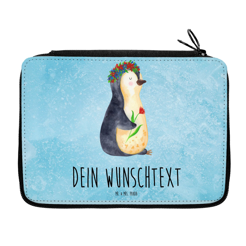 Personalisierte Federmappe Pinguin Blumenkranz Personalisierte Federmappe, Personalisierte Stiftetasche, PersonalisierteS Stifte Etui, Schule, Einschulung, Geschenk, Kind, Schüler, Schülerin, Personalisierte Stifterolle, PersonalisierteS Federmäppchen, Motiv, Grundschule, Federmäppchen bedruckt, Büro Stifte Etui, Bestückte Federmappe, Kinder Federmappe, Federmappe Einschulung, Federmappe mit Namen, Stiftemappe mit Namen, Stifterolle mit Namen, Federmäppchen mit Namen, Pinguin, Pinguine, Blumenkranz, Universum, Leben, Wünsche, Ziele, Lebensziele, Motivation, Lebenslust, Liebeskummer, Geschenkidee