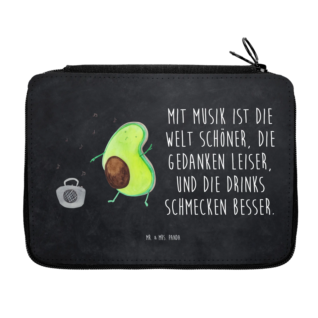 Federmappe Avocado tanzt Federmappe, Stiftetasche, Stifte Etui, Schule, Einschulung, Geschenk, Kind, Schüler, Schülerin, Stifterolle, Federmäppchen, Motiv, Grundschule, Federmäppchen bedruckt, Büro Stifte Etui, Bestückte Federmappe, Kinder Federmappe, Federmappe Einschulung, Avocado, Veggie, Vegan, Gesund