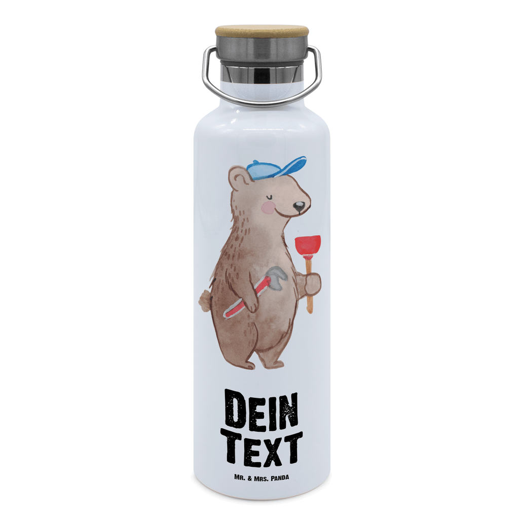 Personalisierte Trinkflasche Klempner mit Herz Personalisierte Trinkflasche, Trinkflasche mit Namen, Trinkflasche bedrucken, Flasche personalisiert, Trinkflasch mit Aufdruck, Trinkflasche Werbegeschenk, Namensaufdruck Trinkflasche, Sportflasche personalisiert, Trinkflasche Sport, Beruf, Ausbildung, Jubiläum, Abschied, Rente, Kollege, Kollegin, Geschenk, Schenken, Arbeitskollege, Mitarbeiter, Firma, Danke, Dankeschön, Klempner, Handwerker, Installateur, Meister, Gesellenprüfung, Fachbetrieb, Bauklempner, Sanitärinstallationen