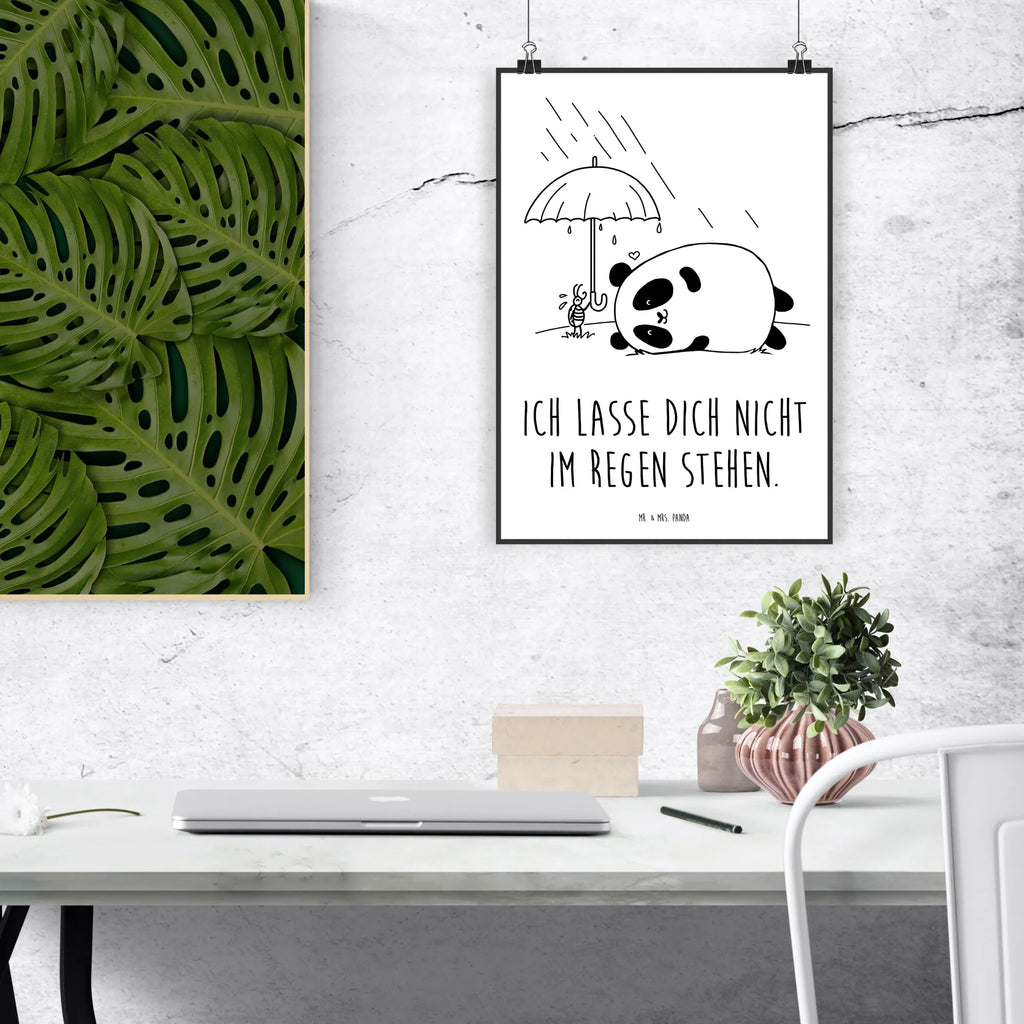 Poster Panda Freundschaft Poster, Wandposter, Bild, Wanddeko, Küchenposter, Kinderposter, Wanddeko Bild, Raumdekoration, Wanddekoration, Handgemaltes Poster, Mr. & Mrs. Panda Poster, Designposter, Kunstdruck, Posterdruck