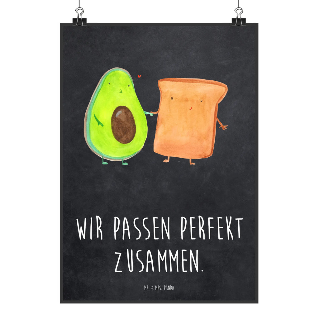 Poster Avocado Toast Poster, Wandposter, Bild, Wanddeko, Küchenposter, Kinderposter, Wanddeko Bild, Raumdekoration, Wanddekoration, Handgemaltes Poster, Mr. & Mrs. Panda Poster, Designposter, Kunstdruck, Posterdruck, Avocado, Veggie, Vegan, Gesund, Toast, Toastbrot, Liebespaar, Pärchen, Freund, Freundin, Verlobt, Verlobungsparty, Hochzeit, Hochzeitsgeschenk, Jahrestag, Jahrestagsgeschenk