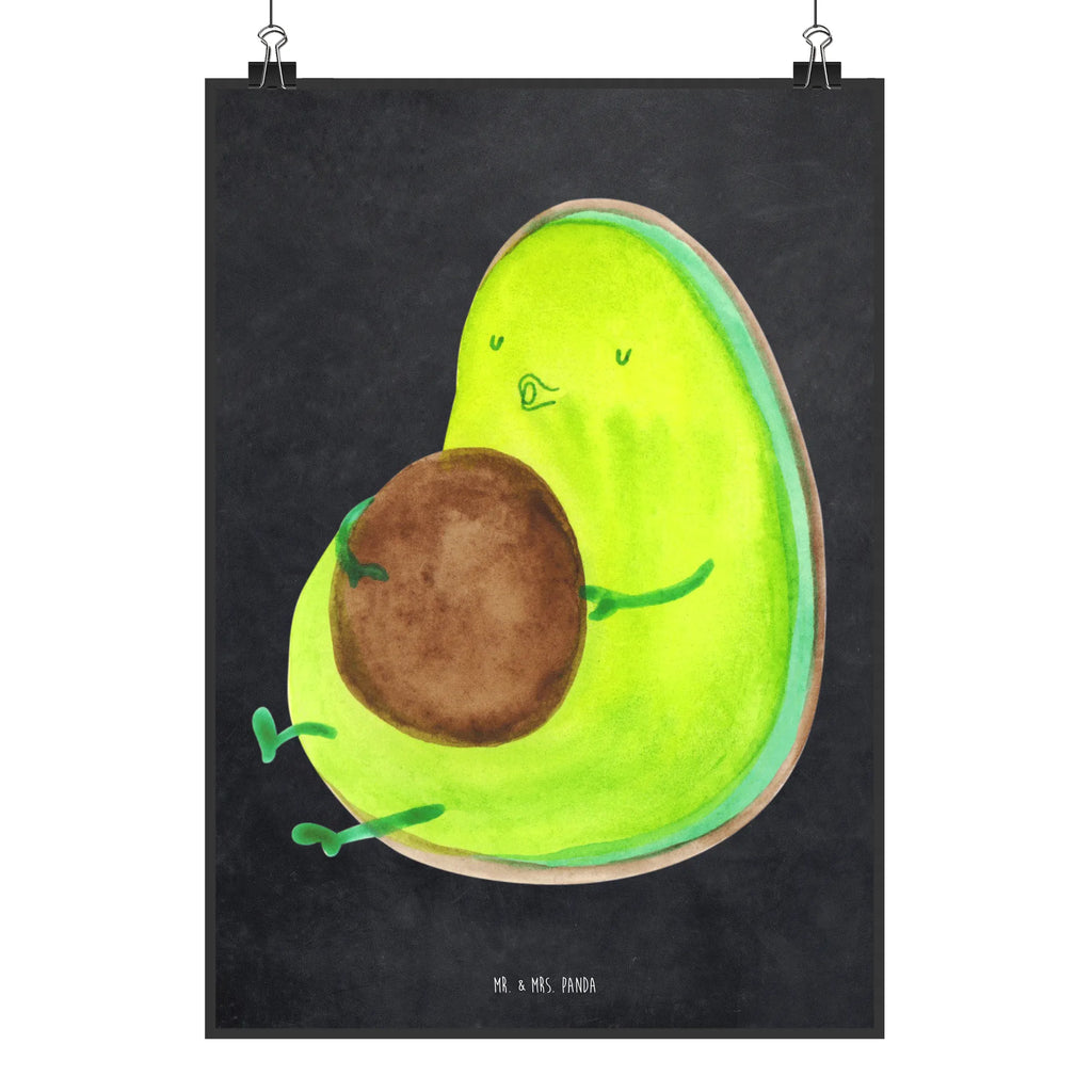 Poster Avocado Pfeifen Poster, Wandposter, Bild, Wanddeko, Küchenposter, Kinderposter, Wanddeko Bild, Raumdekoration, Wanddekoration, Handgemaltes Poster, Mr. & Mrs. Panda Poster, Designposter, Kunstdruck, Posterdruck, Avocado, Veggie, Vegan, Gesund, Diät, Abnehmen, Ernährung, dick sein