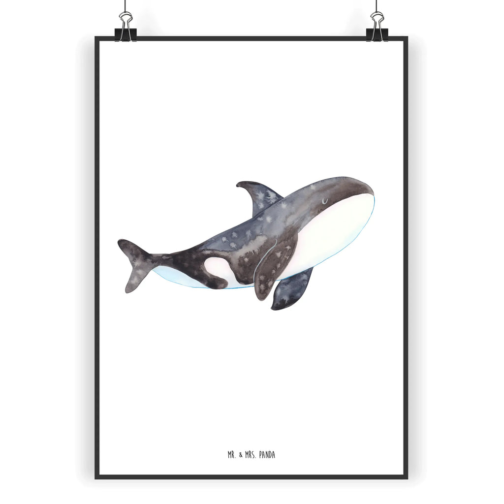 Poster Orca Poster, Wandposter, Bild, Wanddeko, Küchenposter, Kinderposter, Wanddeko Bild, Raumdekoration, Wanddekoration, Handgemaltes Poster, Mr. & Mrs. Panda Poster, Designposter, Kunstdruck, Posterdruck, Meerestiere, Meer, Urlaub, Orca, Orcas, Killerwal, Wal, Möglichkeiten, Büro, Arbeit, Motivation, Selbstliebe, Neustart, Startup