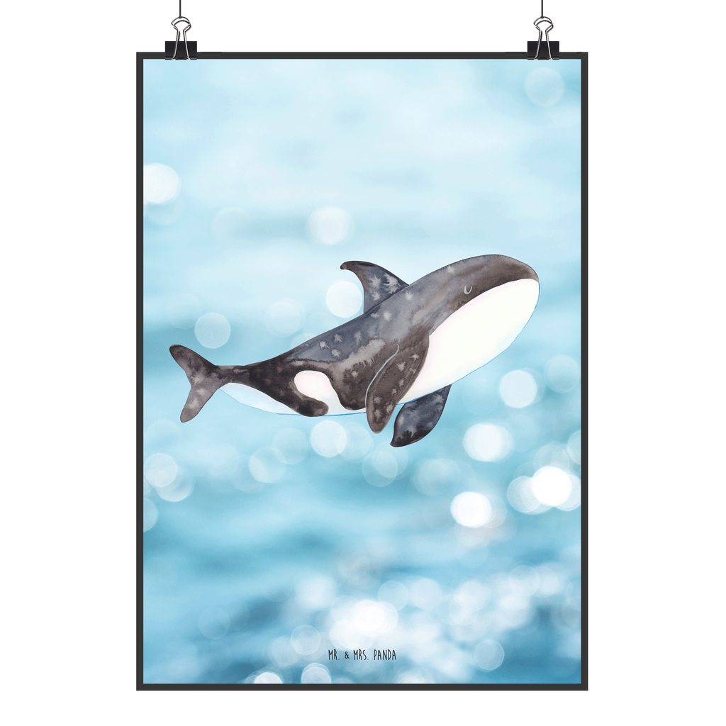 Poster Orca Poster, Wandposter, Bild, Wanddeko, Küchenposter, Kinderposter, Wanddeko Bild, Raumdekoration, Wanddekoration, Handgemaltes Poster, Mr. & Mrs. Panda Poster, Designposter, Kunstdruck, Posterdruck, Meerestiere, Meer, Urlaub, Orca, Orcas, Killerwal, Wal, Möglichkeiten, Büro, Arbeit, Motivation, Selbstliebe, Neustart, Startup