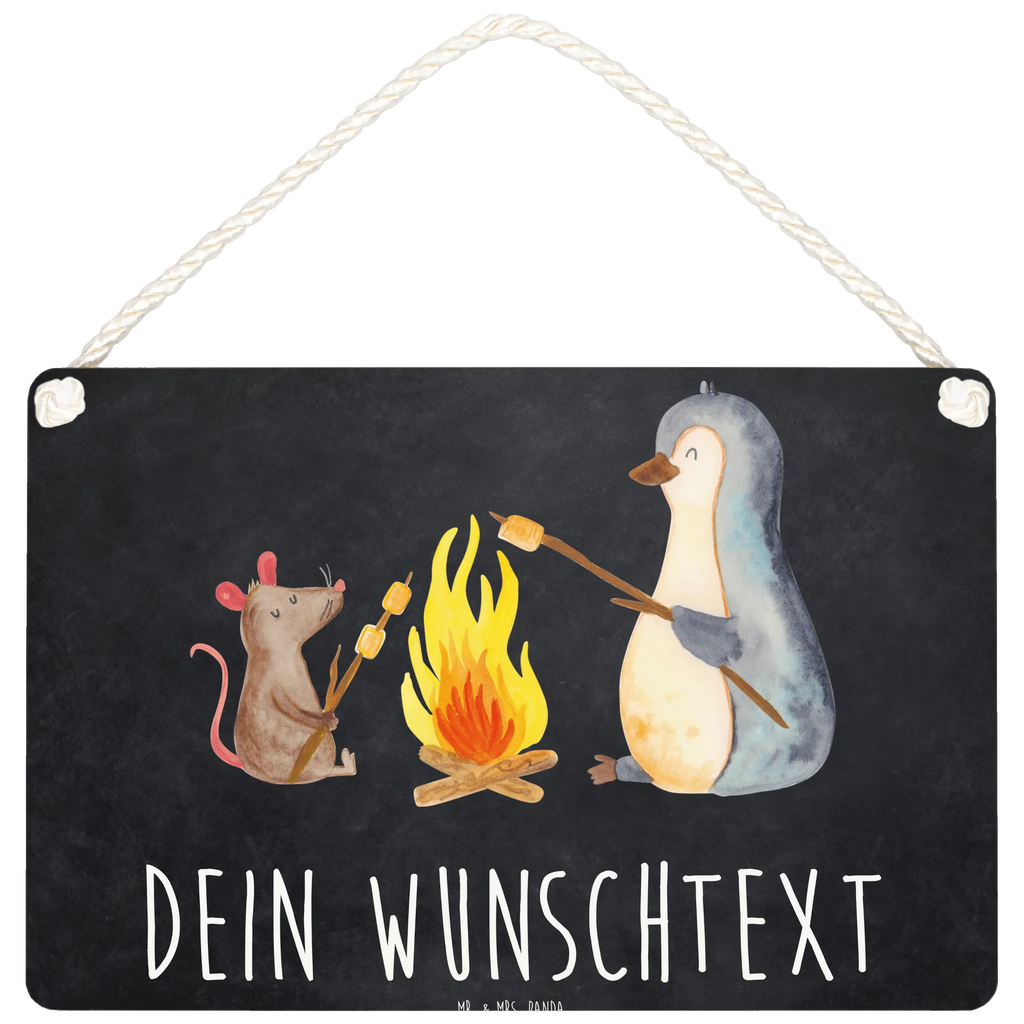 Personalisiertes Deko Schild Pinguin Lagerfeuer Dekoschild, Deko Schild, Schild, Tür Schild, Türschild, Holzschild, Wandschild, Wanddeko, Pinguin, Maus, Pinguine, Lagerfeuer, Leben, Arbeit, Job, Motivation, Büro, Büroalltag, Lebensspruch, Lebensmotivation, Neustart, Liebe, grillen, Feuer, Marshmallows