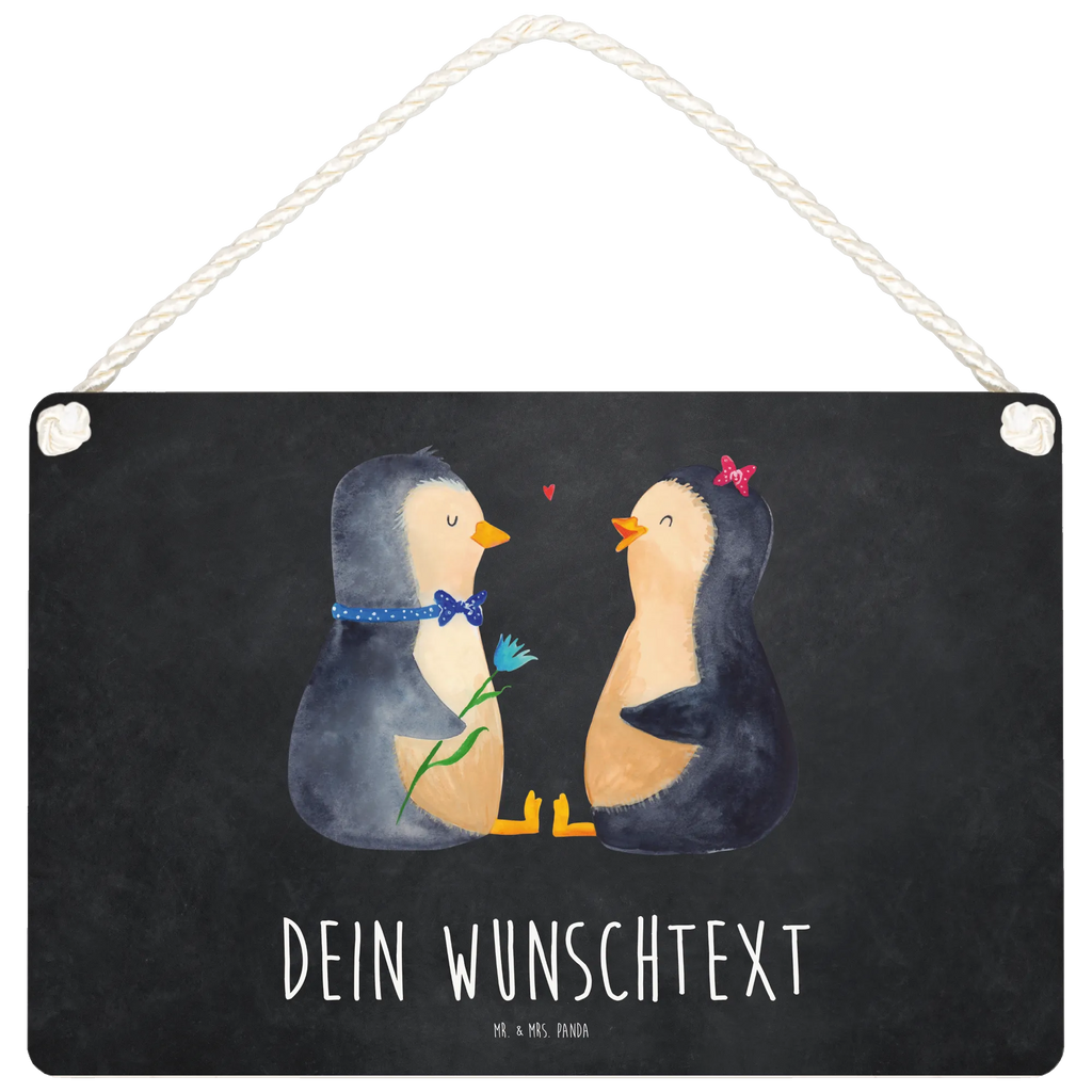 Personalisiertes Deko Schild Pinguin Pärchen Dekoschild, Deko Schild, Schild, Tür Schild, Türschild, Holzschild, Wandschild, Wanddeko, Pinguin, Pinguine, Liebe, Liebespaar, Liebesbeweis, Liebesgeschenk, Verlobung, Jahrestag, Hochzeitstag, Hochzeit, Hochzeitsgeschenk, große Liebe, Traumpaar