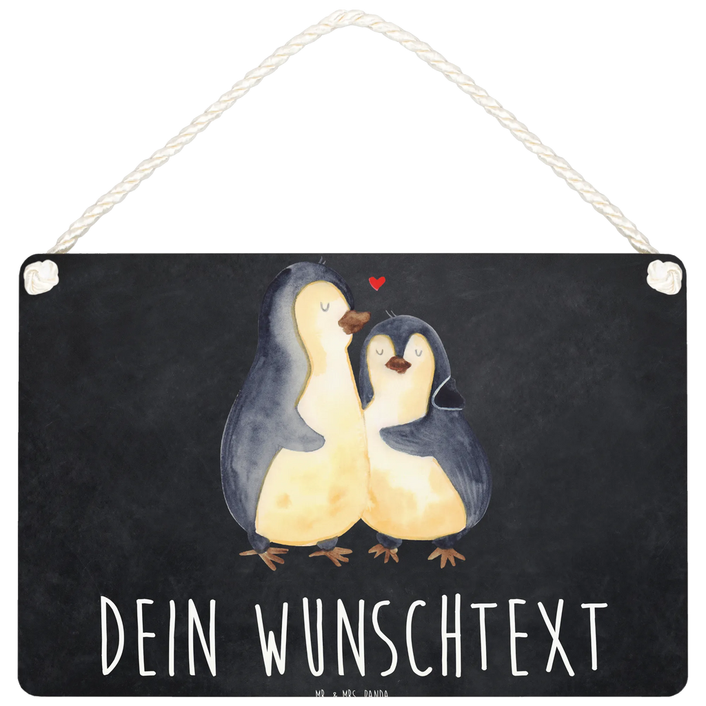 Personalisiertes Deko Schild Pinguin umarmend Dekoschild, Deko Schild, Schild, Tür Schild, Türschild, Holzschild, Wandschild, Wanddeko, Pinguin, Liebe, Liebespaar, Liebesbeweis, Liebesgeschenk, Verlobung, Jahrestag, Hochzeitstag, Hochzeit, Hochzeitsgeschenk