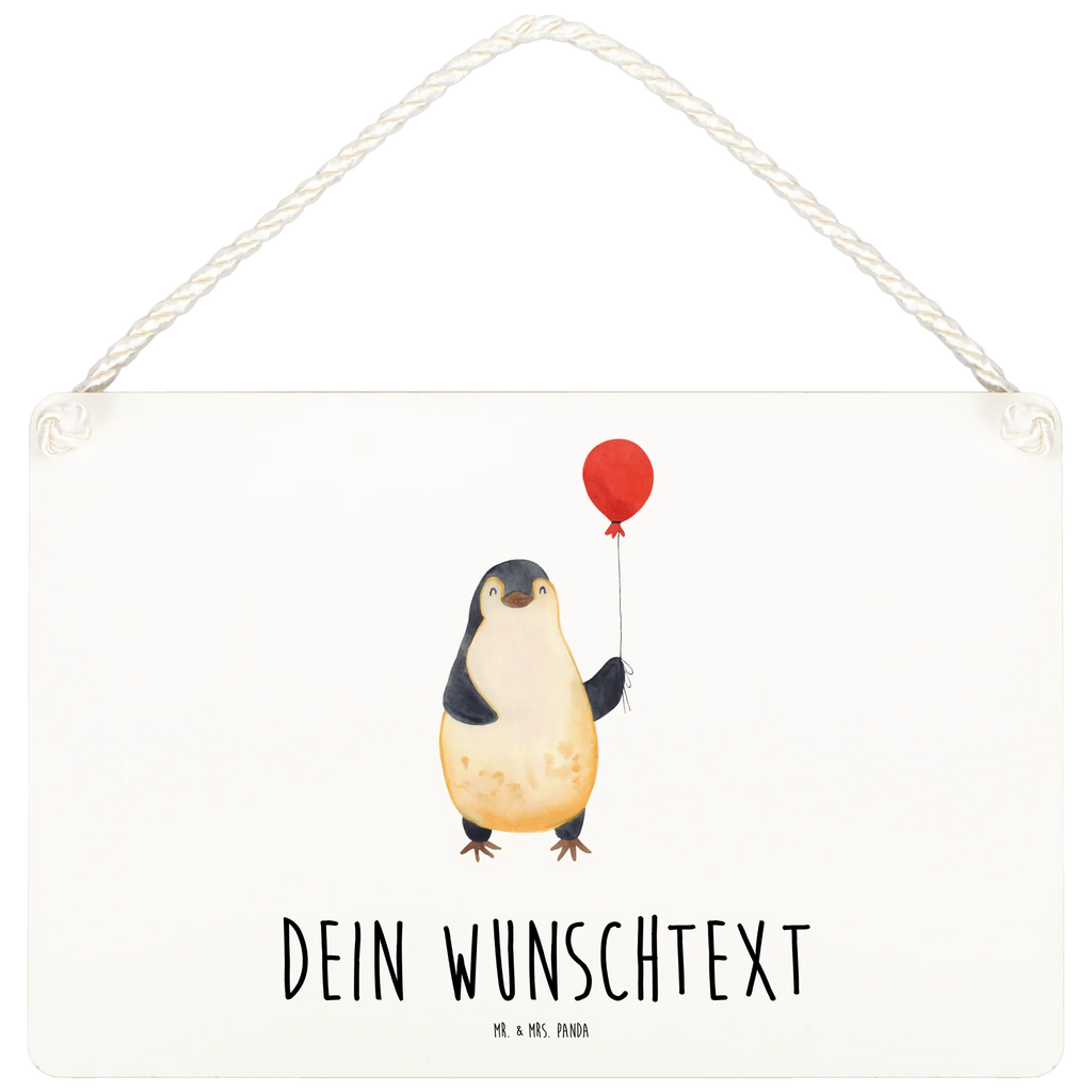 Personalisiertes Deko Schild Pinguin Luftballon Dekoschild, Deko Schild, Schild, Tür Schild, Türschild, Holzschild, Wandschild, Wanddeko, Pinguin, Pinguine, Luftballon, Tagträume, Lebenslust, Geschenk Freundin, Geschenkidee, beste Freundin, Motivation, Neustart, neues Leben, Liebe, Glück