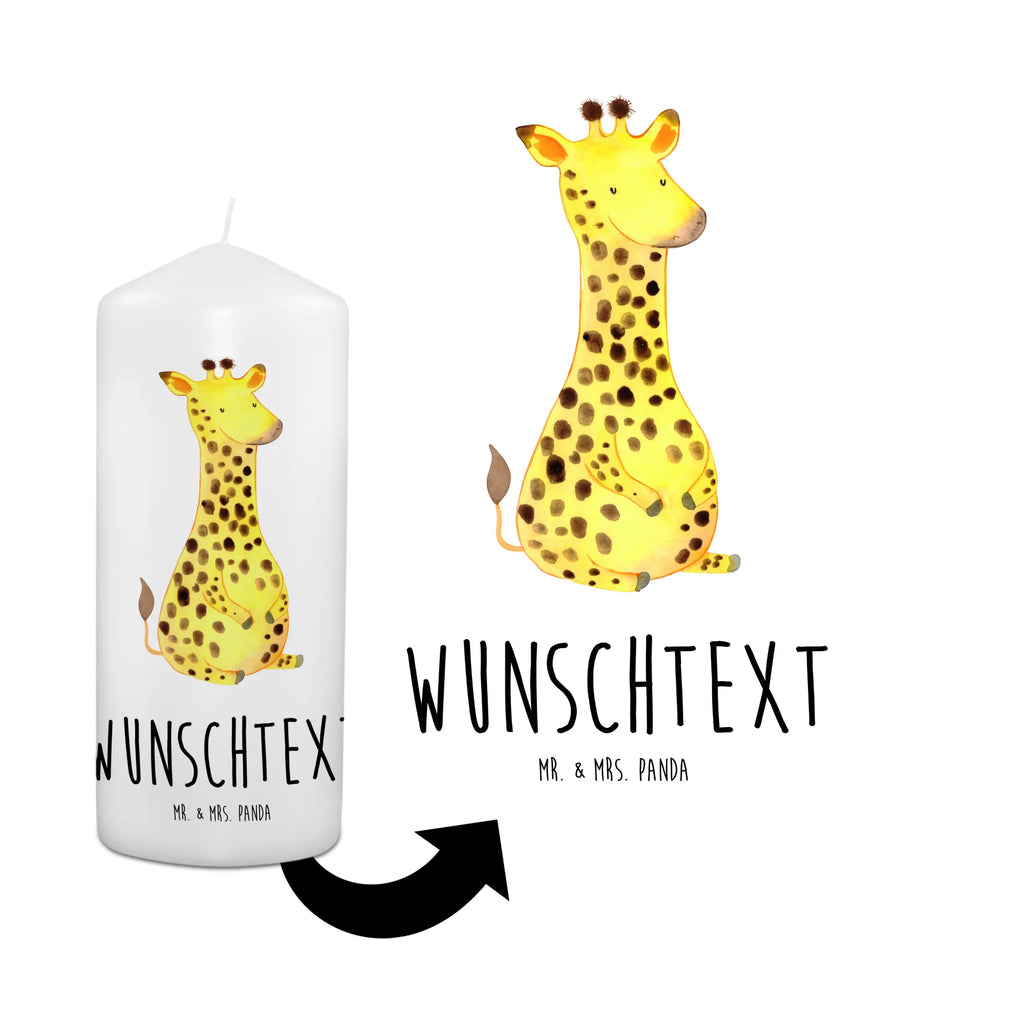 Personalisierte Kerze Giraffe Zufrieden Kerze, Taufkerze, Kommunionskerze, Geburtstagskerze, Geschenk Kerze, Taufgeschenk Kerze, Kerze mit Druck, Besondere Kerze, Geschenkidee Kerze, Kerze für Kommunion, kerze personalisiert, personalisierte kerze, personalisierte kerzen, Afrika, Wildtiere, Giraffe, Zufrieden, Glück, Abenteuer