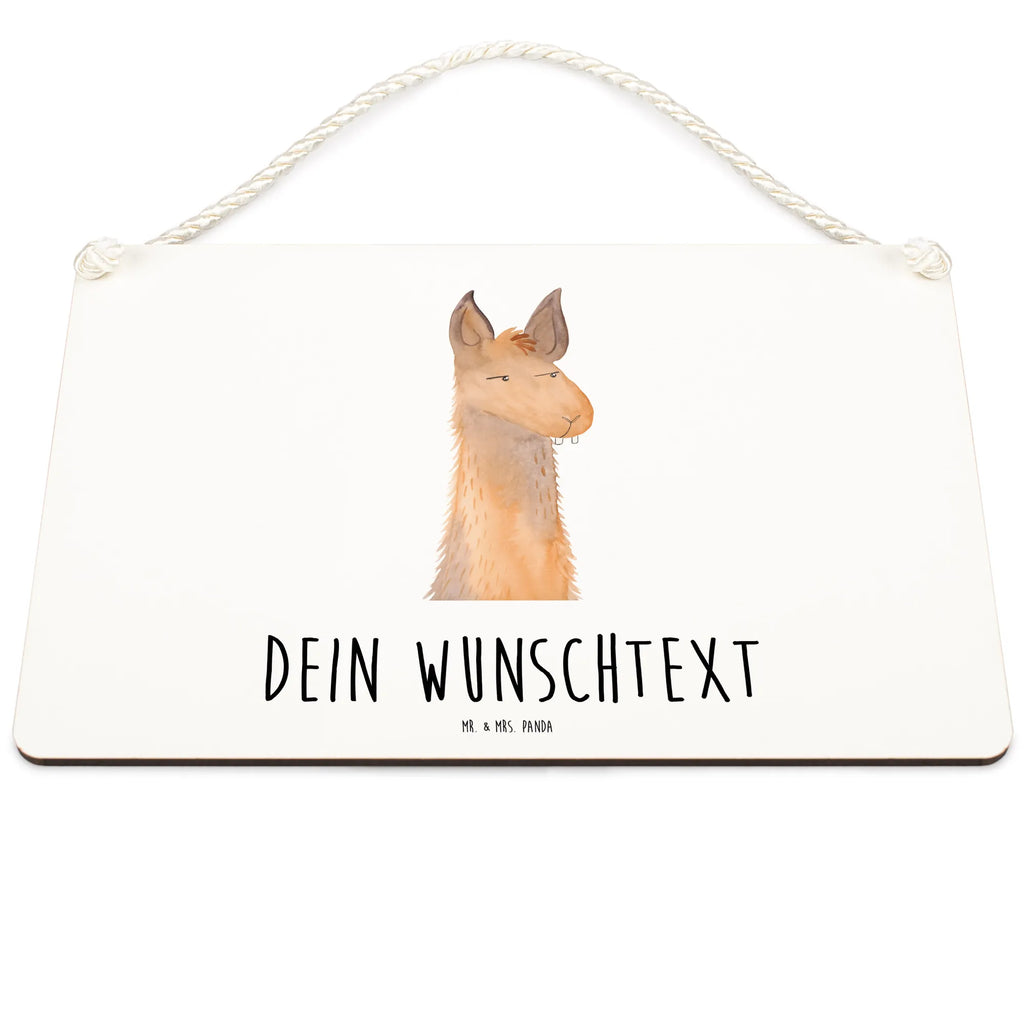 Personalisiertes Deko Schild Lamakopf Genervt Dekoschild, Deko Schild, Schild, Tür Schild, Türschild, Holzschild, Wandschild, Wanddeko, Lama, Alpaka, Lamas, Recht haben, genervt sein, Freundin, beste Freundin, Partnerin, Büro, Büroalltag, Chef, Chefin, Azubi