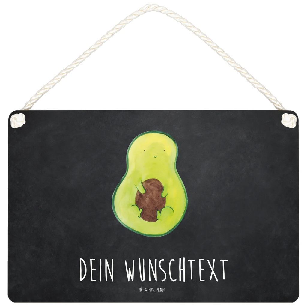 Personalisiertes Deko Schild Avocado mit Kern Dekoschild, Deko Schild, Schild, Tür Schild, Türschild, Holzschild, Wandschild, Wanddeko, Avocado, Veggie, Vegan, Gesund, Avokado, Avocadokern, Kern, Pflanze, Spruch Leben