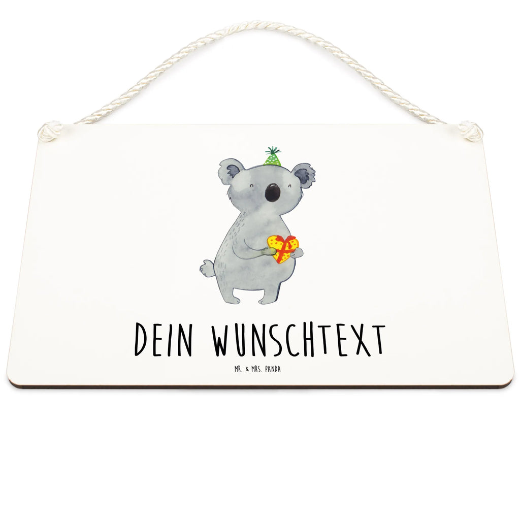 Personalisiertes Deko Schild Koala Geschenk Dekoschild, Deko Schild, Schild, Tür Schild, Türschild, Holzschild, Wandschild, Wanddeko, Koala, Koalabär, Geschenk, Geburtstag, Party