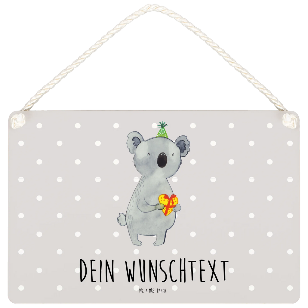 Personalisiertes Deko Schild Koala Geschenk Dekoschild, Deko Schild, Schild, Tür Schild, Türschild, Holzschild, Wandschild, Wanddeko, Koala, Koalabär, Geschenk, Geburtstag, Party