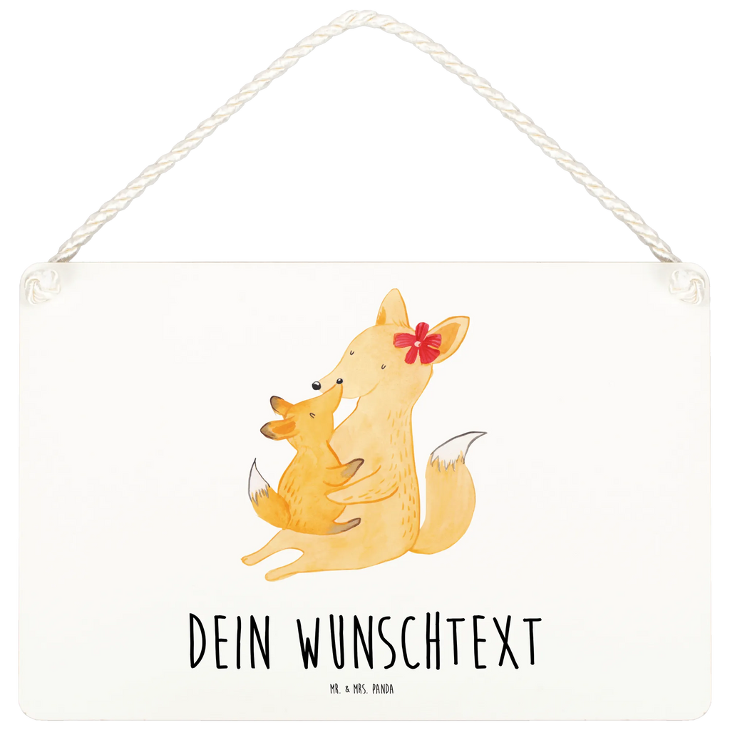 Personalisiertes Deko Schild Fuchs Mama & Kind Dekoschild, Deko Schild, Schild, Tür Schild, Türschild, Holzschild, Wandschild, Wanddeko, Familie, Vatertag, Muttertag, Bruder, Schwester, Mama, Papa, Oma, Opa, Mutter, Tochter, Lieblingstochter, Beste Tochter, Geschenk