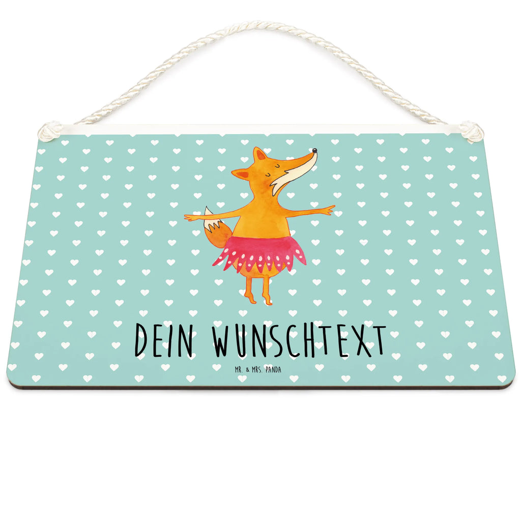 Personalisiertes Deko Schild Fuchs Ballerina Dekoschild, Deko Schild, Schild, Tür Schild, Türschild, Holzschild, Wandschild, Wanddeko, Fuchs, Fuchs Spruch, Füchse, Füchsin, Ballerina, Ballett, Tänzerin, Tanzen, Party, Einladung, Geburtstag