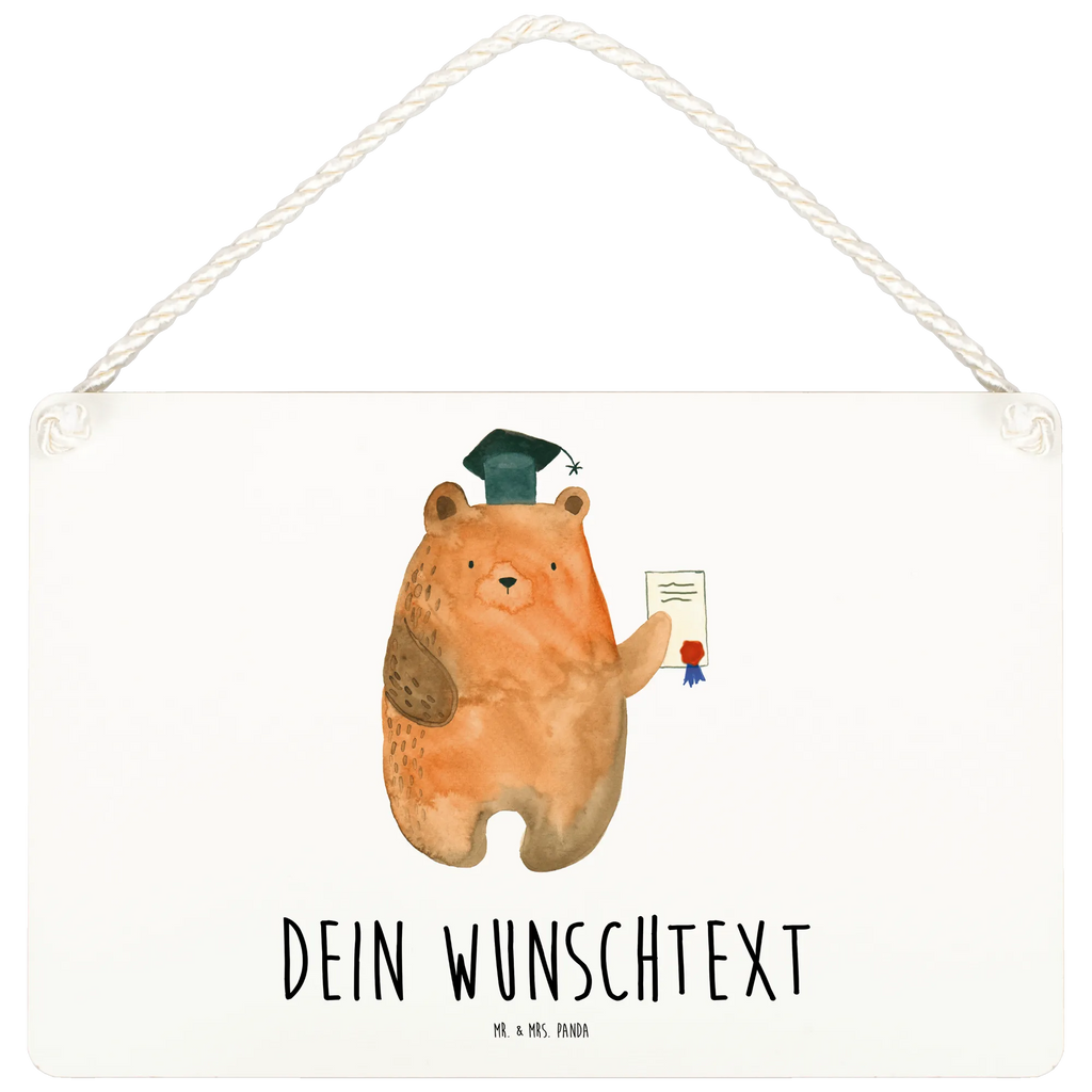 Personalisiertes Deko Schild Prüfungsbär Dekoschild, Deko Schild, Schild, Tür Schild, Türschild, Holzschild, Wandschild, Wanddeko, Bär, Teddy, Teddybär, Abitur, Prüfungen, Prüfung bestanden, Abschluss, Zeugnis, Abschlusszeugnis