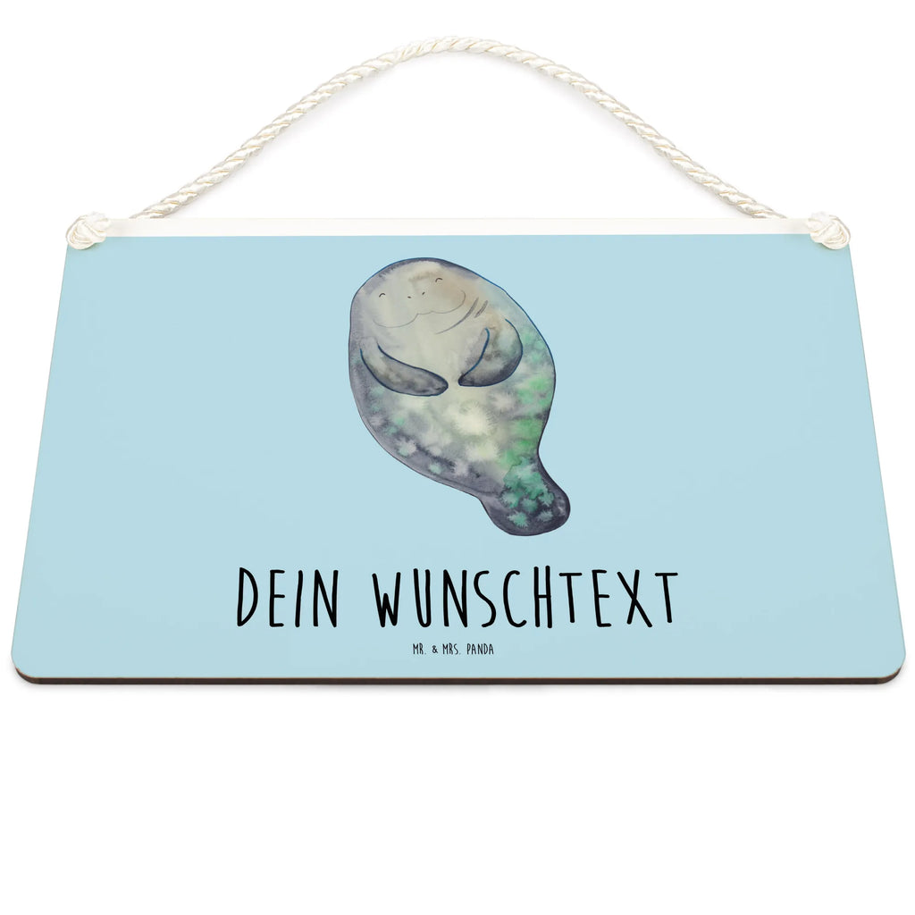 Personalisiertes Deko Schild Seekuh Happy Dekoschild, Deko Schild, Schild, Tür Schild, Türschild, Holzschild, Wandschild, Wanddeko, Meerestiere, Meer, Urlaub, Seekuh, Seekühe, Selbstliebe, Respekt, Neuanfang, Neustart, Achtsamkeit, Zufrieden, Liebeskummer, Freundin