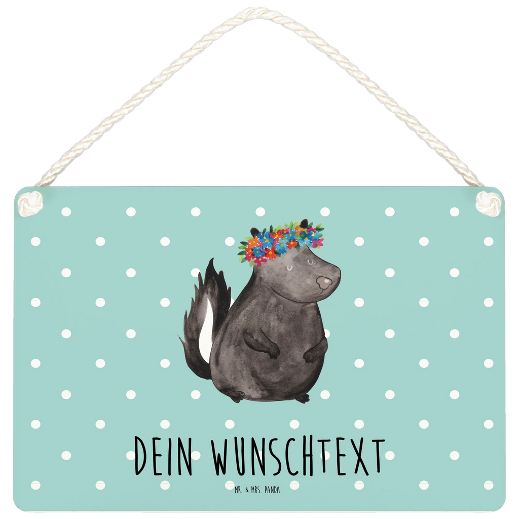 Personalisiertes Deko Schild Stinktier Mädchen Dekoschild, Deko Schild, Schild, Tür Schild, Türschild, Holzschild, Wandschild, Wanddeko, Stinktier, Skunk, Wildtier, Raubtier, Stinker, Stinki, Yoga, Namaste, Lebe, Liebe, Lache