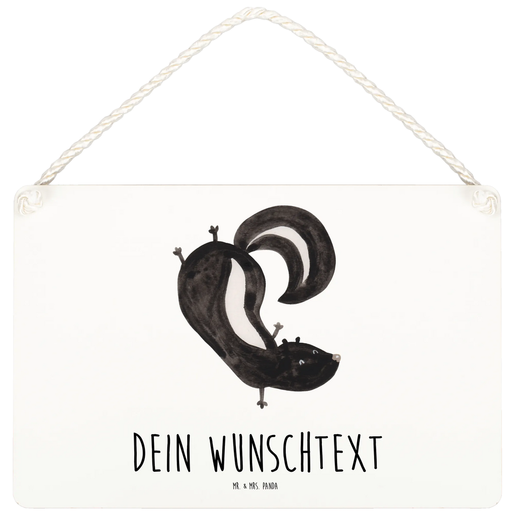 Personalisiertes Deko Schild Stinktier Handstand Dekoschild, Deko Schild, Schild, Tür Schild, Türschild, Holzschild, Wandschild, Wanddeko, Stinktier, Skunk, Wildtier, Raubtier, Stinker, Stinki, Spielplatz, verpielt, Kind