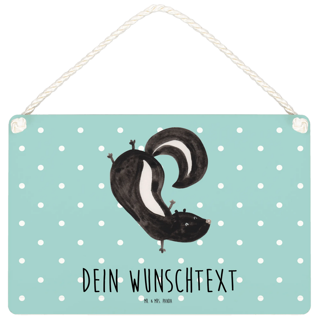 Personalisiertes Deko Schild Stinktier Handstand Dekoschild, Deko Schild, Schild, Tür Schild, Türschild, Holzschild, Wandschild, Wanddeko, Stinktier, Skunk, Wildtier, Raubtier, Stinker, Stinki, Spielplatz, verpielt, Kind