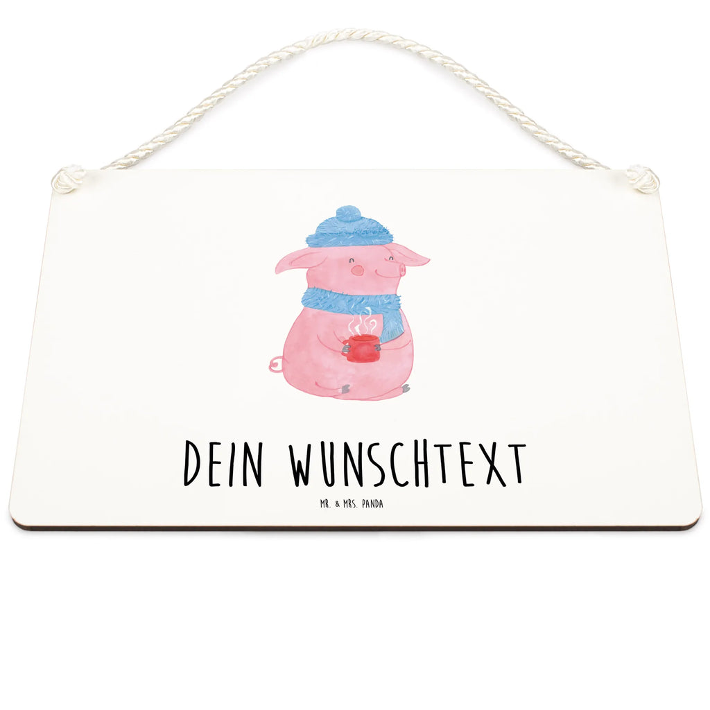 Personalisiertes Deko Schild Schwein Glühwein Dekoschild, Deko Schild, Schild, Tür Schild, Türschild, Holzschild, Wandschild, Wanddeko, Winter, Weihnachten, Weihnachtsdeko, Nikolaus, Advent, Heiligabend, Wintermotiv, Glühschwein, Glühwein, Weihnachtsmarkt, Punsch