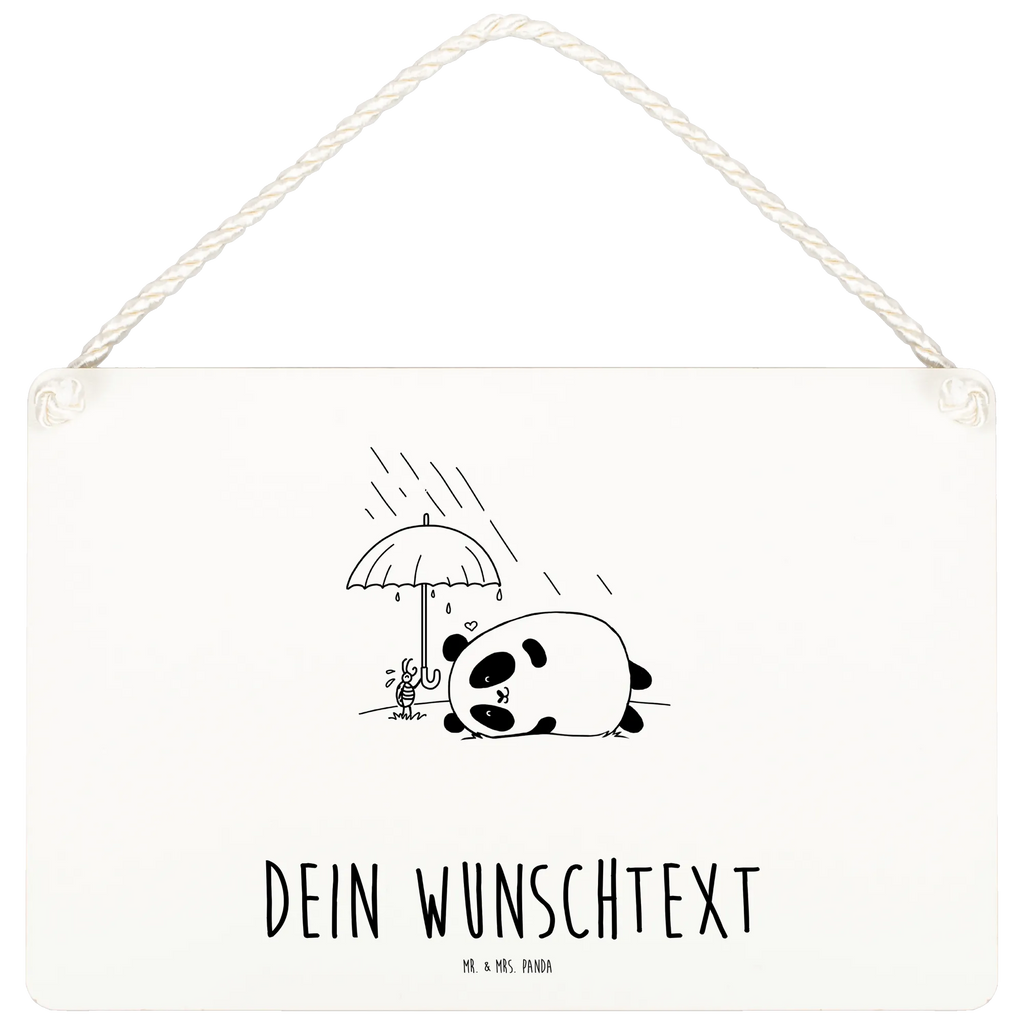 Personalisiertes Deko Schild Panda Freundschaft Dekoschild, Deko Schild, Schild, Tür Schild, Türschild, Holzschild, Wandschild, Wanddeko