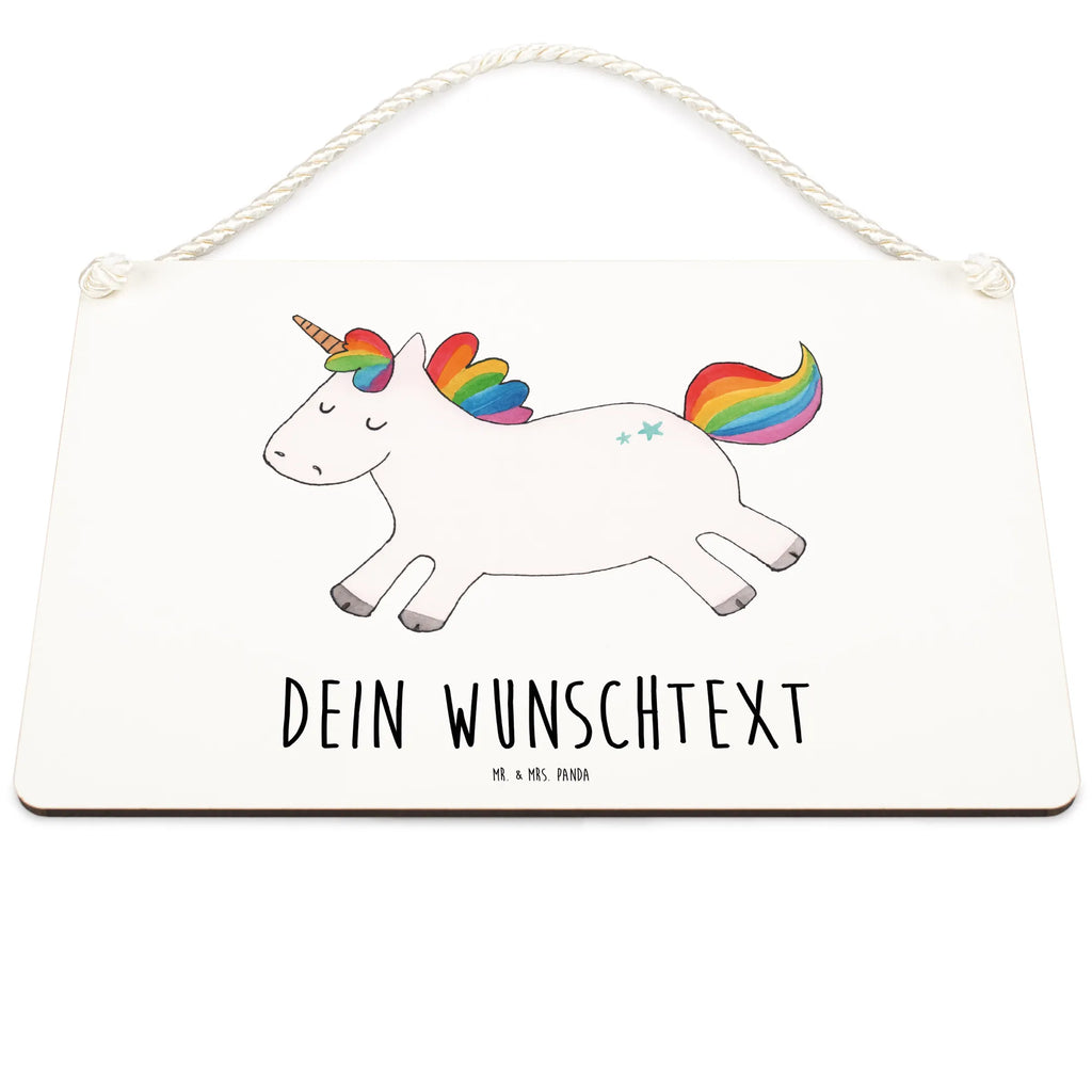 Personalisiertes Deko Schild Einhorn Happy Dekoschild, Deko Schild, Schild, Tür Schild, Türschild, Holzschild, Wandschild, Wanddeko, Einhorn, Einhörner, Einhorn Deko, Pegasus, Unicorn, glücklich, fröhlich, Spaß, Freude, Lebensfreude, witzig, spannend, Lächeln, Lachen