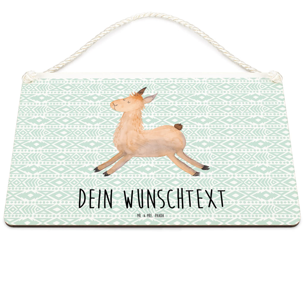 Personalisiertes Deko Schild Lama springend Dekoschild, Deko Schild, Schild, Tür Schild, Türschild, Holzschild, Wandschild, Wanddeko, Lama, Alpaka, Lamas, Lieblingstag, Happy day, fröhlich, Glück, Freundin, Liebeskummer, Neustart, guten Morgen, Start, Prüfung, Abitur