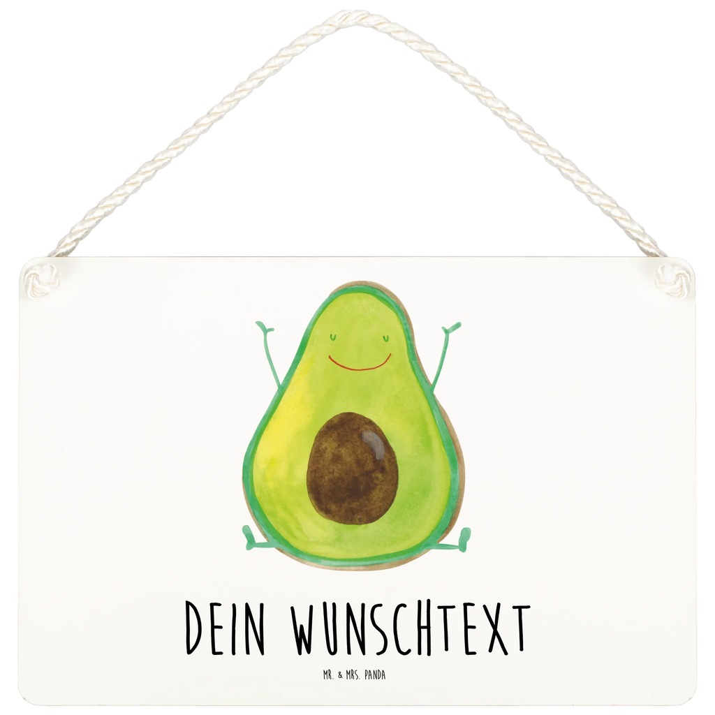 Personalisiertes Deko Schild Avocado Happy Dekoschild, Deko Schild, Schild, Tür Schild, Türschild, Holzschild, Wandschild, Wanddeko, Avocado, Veggie, Vegan, Gesund, Chaos