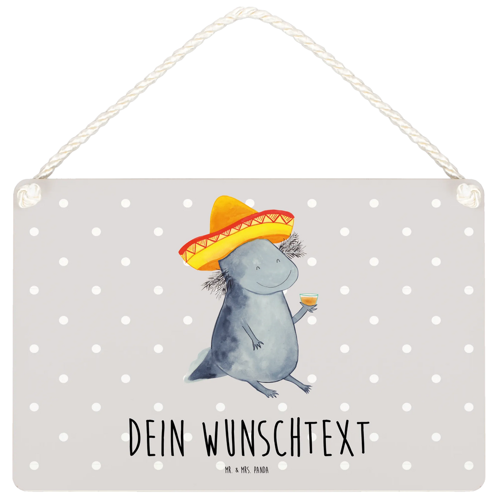 Personalisiertes Deko Schild Axolotl Tequila Dekoschild, Deko Schild, Schild, Tür Schild, Türschild, Holzschild, Wandschild, Wanddeko, Axolotl, Molch, Mexico, Mexiko, Sombrero, Zitrone, Tequila, Motivation, Spruch, Schwanzlurch, Lurch, Lurche, Axolot, Feuerdrache, Feuersalamander