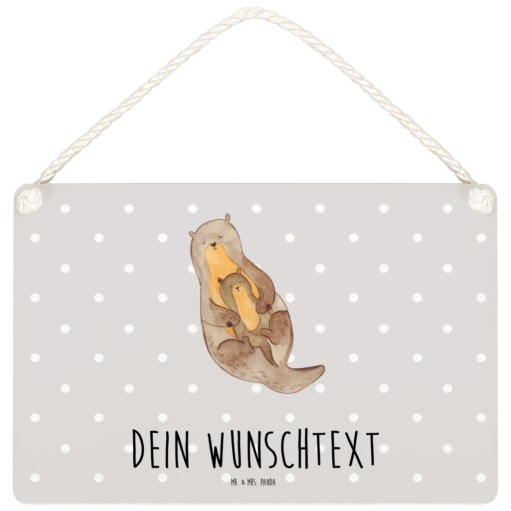 Personalisiertes Deko Schild Otter Kind Dekoschild, Deko Schild, Schild, Tür Schild, Türschild, Holzschild, Wandschild, Wanddeko, Otter, Fischotter, Seeotter, Otter Seeotter See Otter