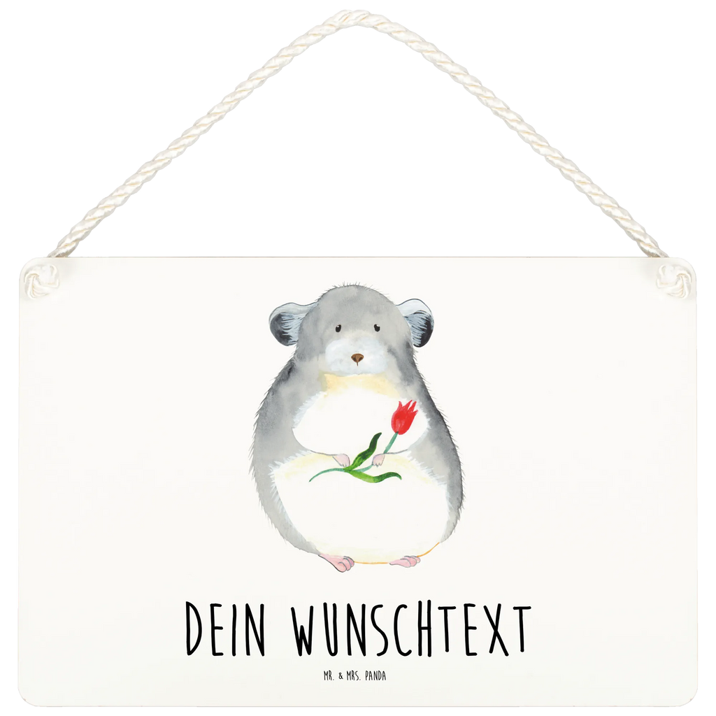 Personalisiertes Deko Schild Chinchilla mit Blume Dekoschild, Deko Schild, Schild, Tür Schild, Türschild, Holzschild, Wandschild, Wanddeko, Tiermotive, Gute Laune, lustige Sprüche, Tiere, Chinchilla, Chinchillas, Liebeskummer, Kummer, Depressionen, traurig sein, Chaos, Glücklichsein, Büro, Büroalltag