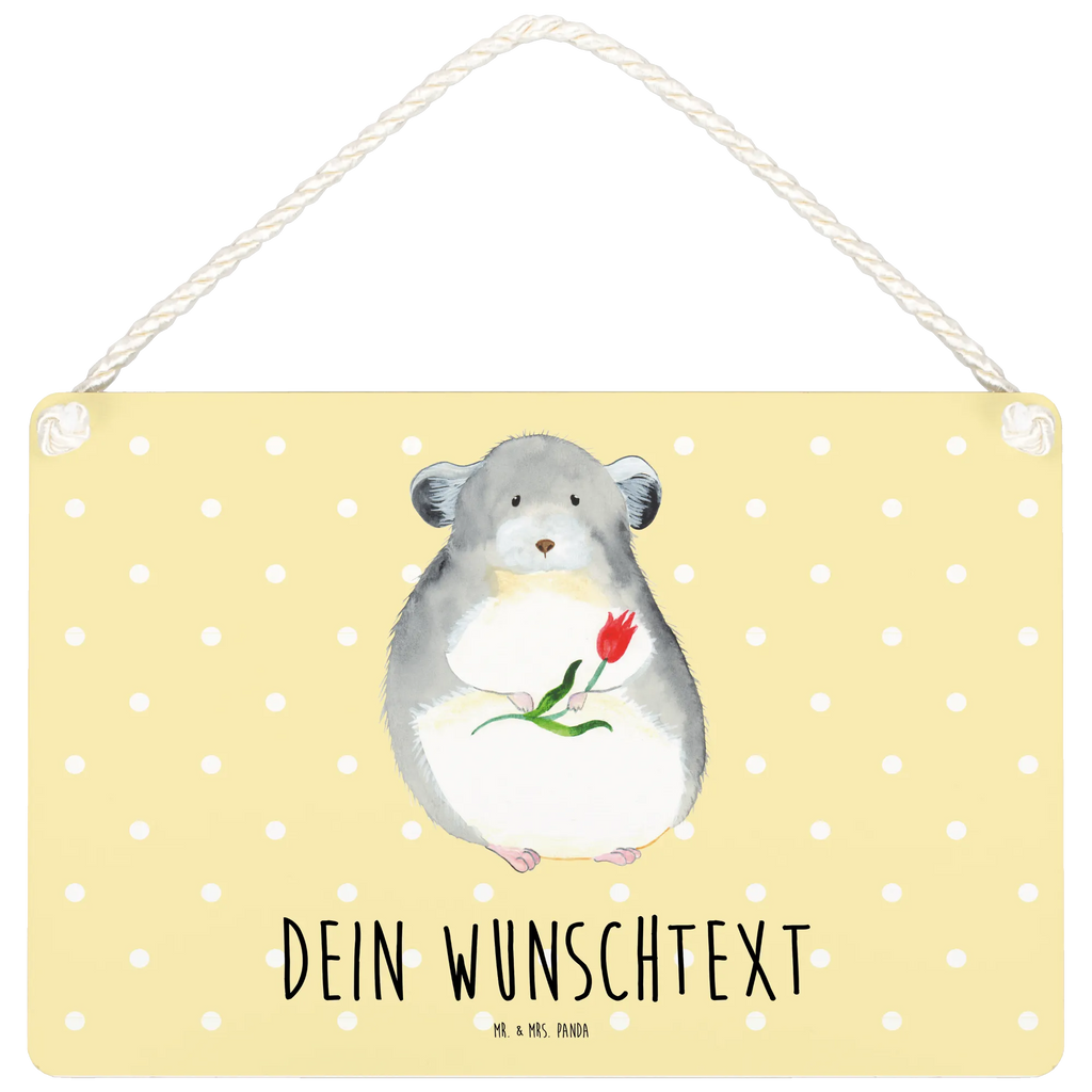 Personalisiertes Deko Schild Chinchilla mit Blume Dekoschild, Deko Schild, Schild, Tür Schild, Türschild, Holzschild, Wandschild, Wanddeko, Tiermotive, Gute Laune, lustige Sprüche, Tiere, Chinchilla, Chinchillas, Liebeskummer, Kummer, Depressionen, traurig sein, Chaos, Glücklichsein, Büro, Büroalltag