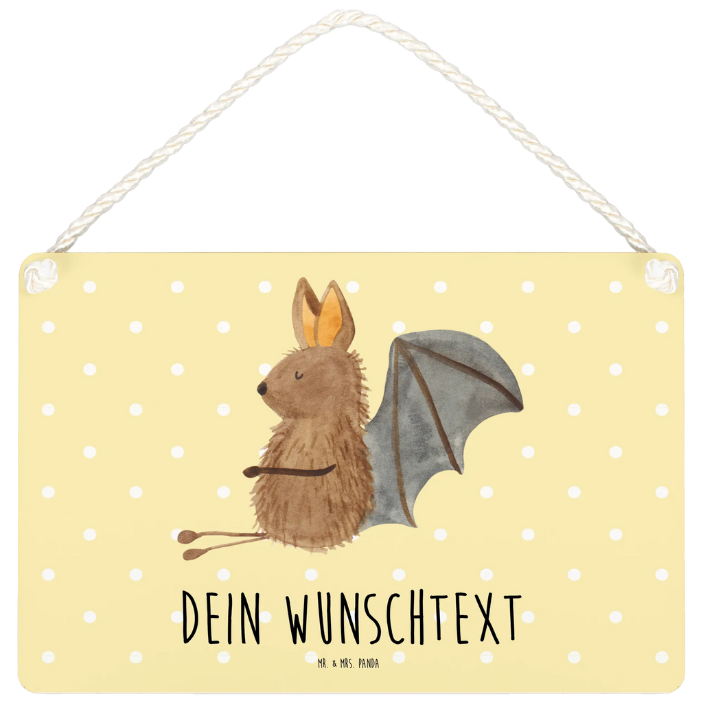 Personalisiertes Deko Schild Fledermaus sitzend Dekoschild, Deko Schild, Schild, Tür Schild, Türschild, Holzschild, Wandschild, Wanddeko, Tiermotive, Gute Laune, lustige Sprüche, Tiere, Fledermaus, Fledermäuse, Motivation, entspannen