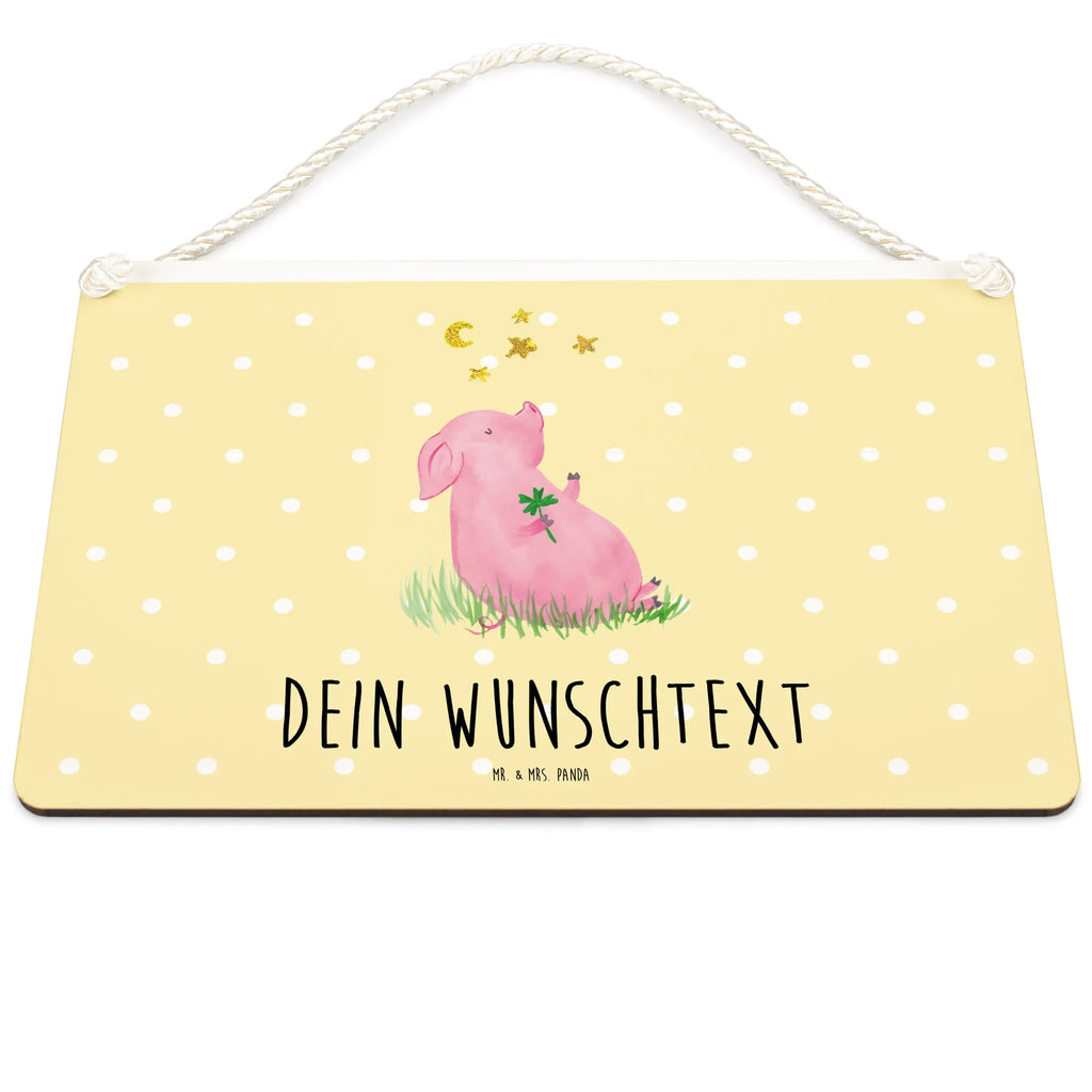 Personalisiertes Deko Schild Glücksschwein Dekoschild, Deko Schild, Schild, Tür Schild, Türschild, Holzschild, Wandschild, Wanddeko, Tiermotive, Gute Laune, lustige Sprüche, Tiere, Glücksschwein. Glück, Schwein, Schweinchen, Sterne, Sernchen, Ziele, Träume, Motivation, Glücksbringer