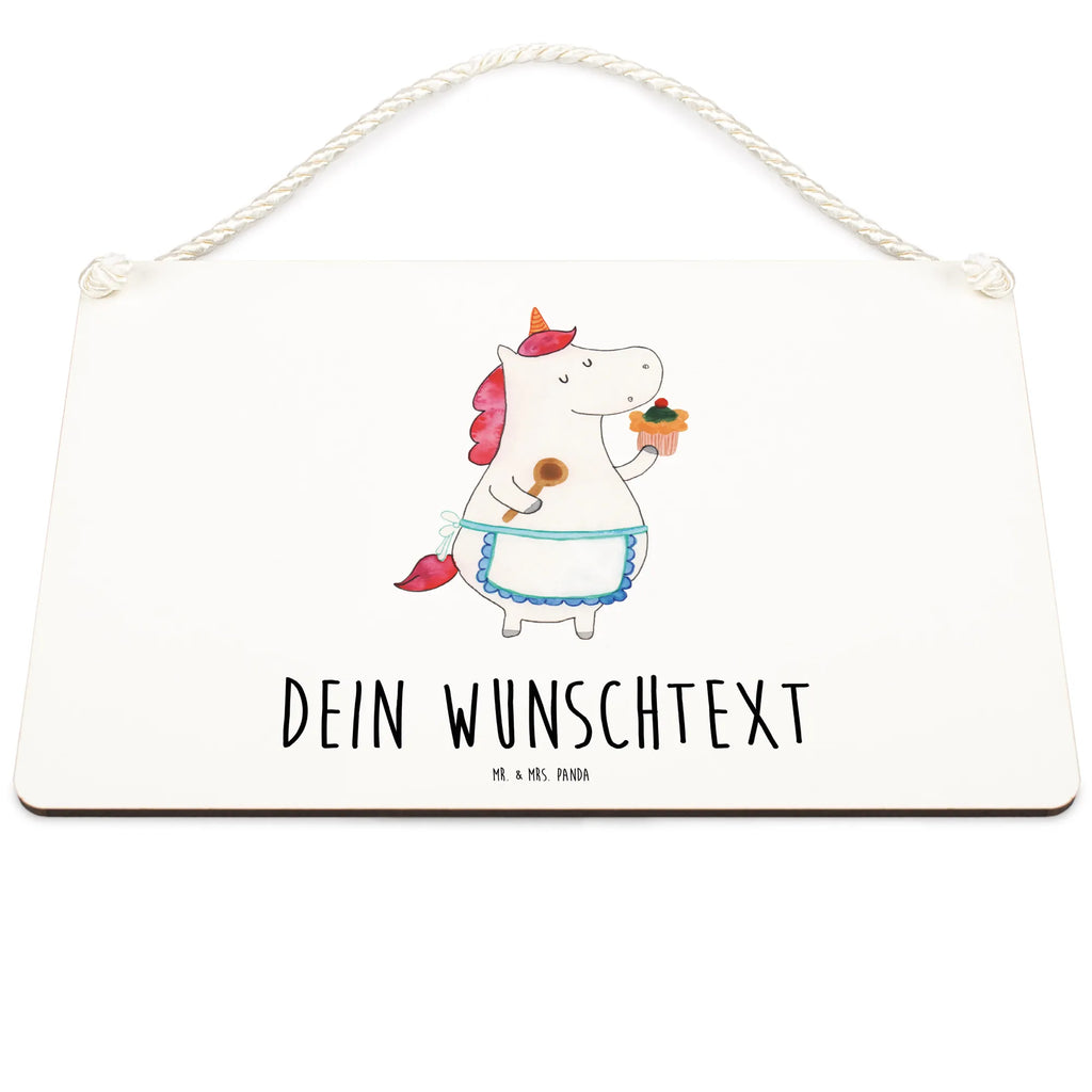 Personalisiertes Deko Schild Einhorn Küchenfee Dekoschild, Deko Schild, Schild, Tür Schild, Türschild, Holzschild, Wandschild, Wanddeko, Einhorn, Einhörner, Einhorn Deko, Pegasus, Unicorn, backen, Muffin, Motivation, Träumer, träumen, Bäckerin, Hobbykoch, Koch, Torte, Kuchen