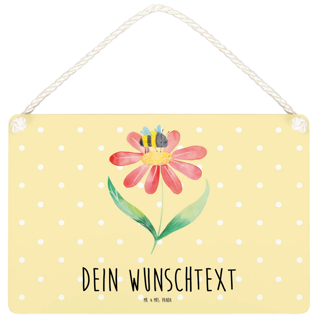 Personalisiertes Deko Schild Hummel Blume Dekoschild, Deko Schild, Schild, Tür Schild, Türschild, Holzschild, Wandschild, Wanddeko, Tiermotive, Gute Laune, lustige Sprüche, Tiere, Hummel, Blume, Wespe, Flauschig, Natur, Feld, Hummeln, Biene